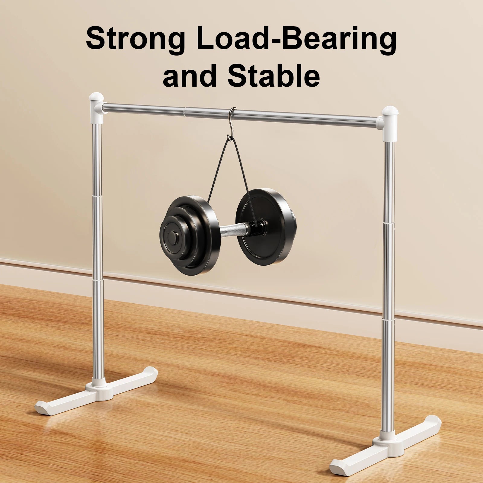 Eary Metal Pet Hanger Stable Dog Cat Clothes Rack Stand Storage Coat Rack Floor Type Pet Floor Hanger Height Width Adjustable