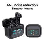 G4 ANC Sports Earphones with Microphone Wireless Earphones LED Screen Gaming Music Earphones Suitable for Android and iOS
