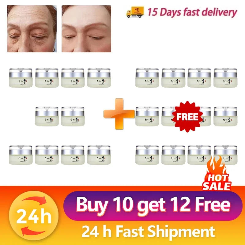 Korean Whitening Skincare Cream Collagen Anti-Wrinkle Firming Face Cream Deep Hydration to Fade Fine Lines and Lift Anti-Aging