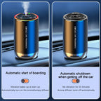Car Air Freshener RGB Starry Sky Top 3 In 1 Multi-Function Aromatherapy LED Light USB Charger Essential Oil Diffuser Accessories