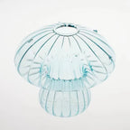 New Hydroponic Flower Bottle Transparent Glass Glass Vase Mushroom Aromatherapy Bottle Flower