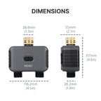 MOES Bluetooth Value Smart Garden Sprinkler Water Timer by 2 Way Rain Delay Filter Programmable Automatic Irrigation Controller