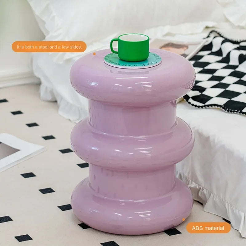 Home Shoe Changing Stool Ins Style Low Stool Sofa Side Table Nordic Modern Minimalist Living Room Creative Small Round Stools