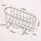 Kitchen Stainless Steel Sink Drain Rack Sponge Holder Faucet Storage Suction Cleaning Tool Drainer Shelf Organizer Accessories