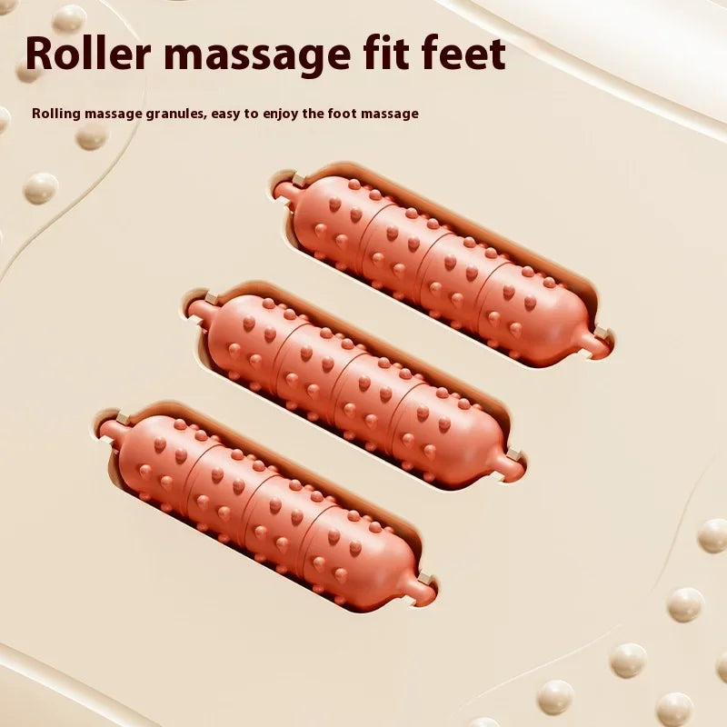 Portability Foot Rest Under Desk Footrest Ergonomic Foot Stool with Massage Rollers Foot Rest For Home Office Work Fast Ship
