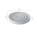 SHIMOYAMA Home Bathroom Novelty Quickly Dry Diatomaceous Earth Soap Non-slip Draining Tray Holder Diatomite Soap Dish