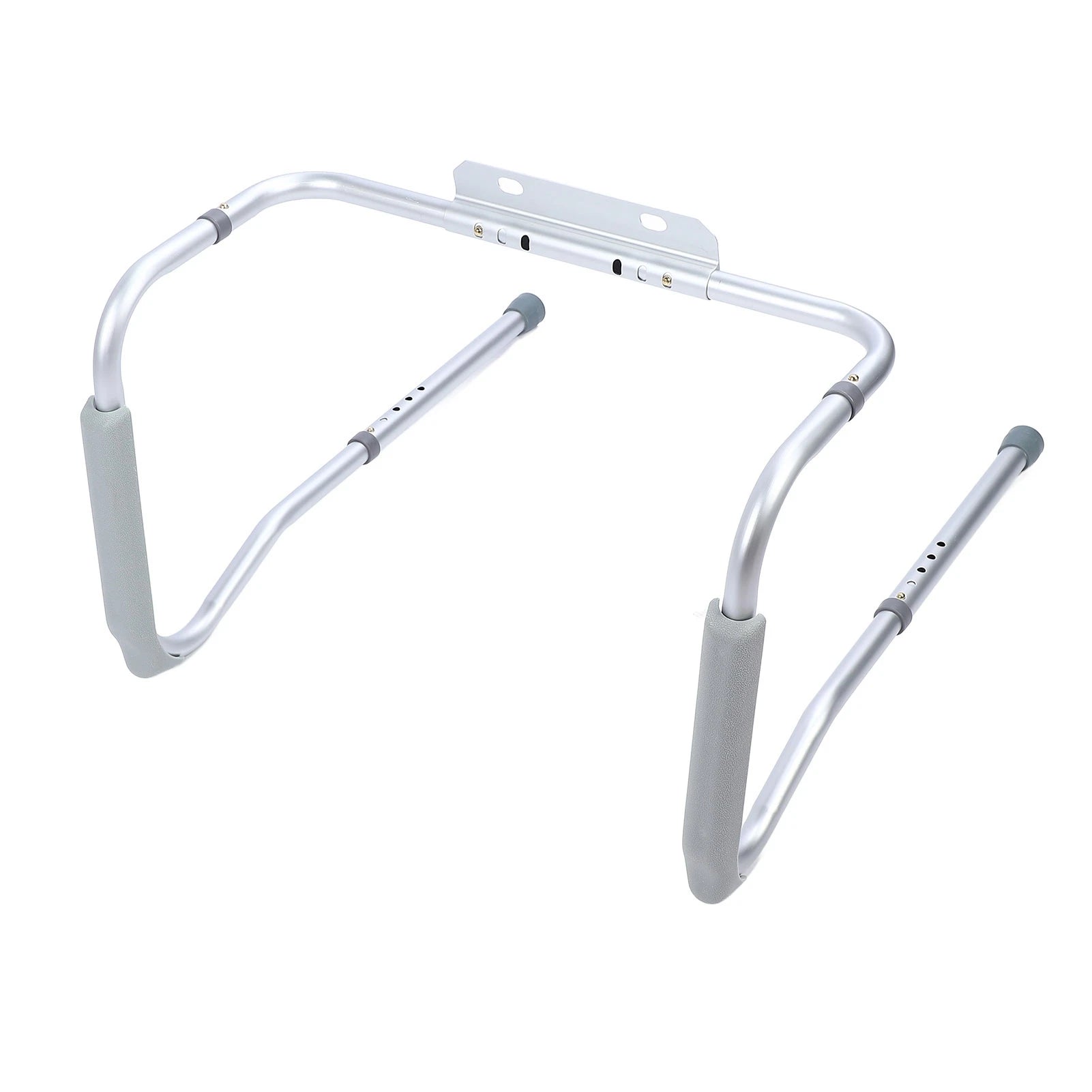 Bathroom Aluminum Alloy Toilet Guardrail Safety Rail Frame for Elderly Disabled Pregnant Women Toilet Seat Rail Toilet Guardrail