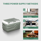 Alpicool NLS 20L 30L 40L Portable Refrigerator Mini Fridge Freezer 12V Compressor Cooler 12/24V DC 100-240V AC for Camping