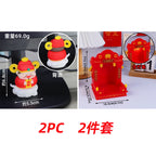 Chinese mini Fairy Ornaments Guanyin Desktop God of Wealth Mascot Crafts Buddha Shrine Entrance Decoration Car Ornaments