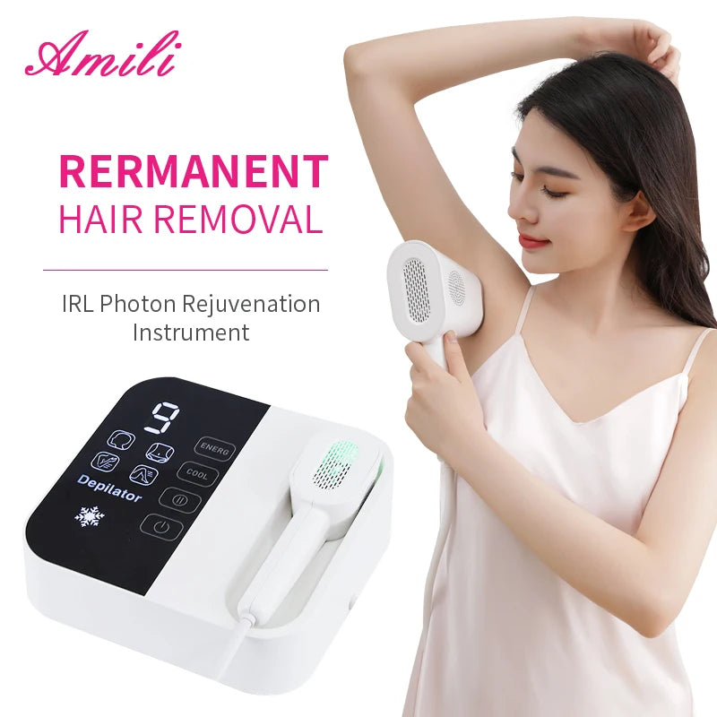 IPL Laser Hair Removal Device with Cooling System, Beauty Salon Grade Painless Home Hair Remover | AlluCanFind