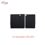 For Tesla Model Y 2017-2024 and Model 3 2021-2025 Highland All Weather Floor Mats Trunk Liners Full Protection Car Accessories