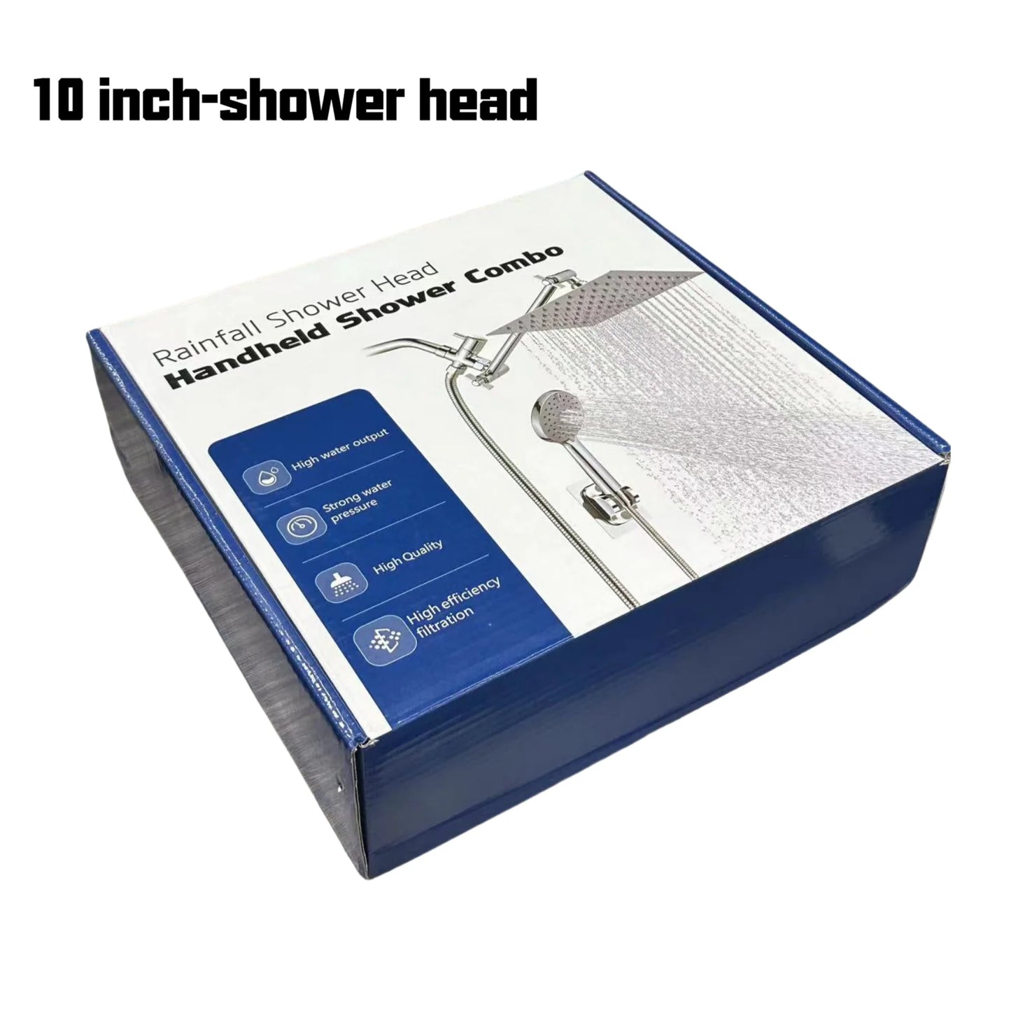 12 Inch Quality Set Rain Shower Head / Handheld Water Saving Shower Ba