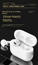 Wireless Charging Case Bluetooth Pairing Sync Button For AirPods Pro 1st & 2nd - 680mAh Air 3st 4 Gen Fast Charger Box No Earbud