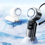 29000 RPM Semiconductor Refrigeration Handheld Electric Fan High speed