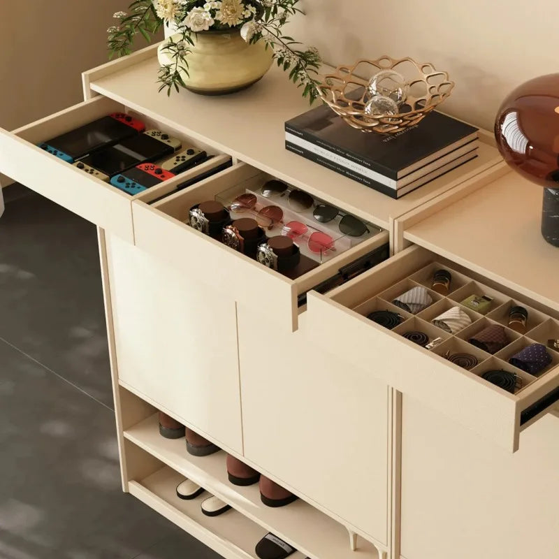 Shelves Kitchen Nordic Living Room Cabinets Shelf Standing Display Sideboard Storage Locker Floor Luxury Organizer Furniture