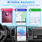 14.4" inches Android 13 8+128G T-Style Screen Car Stereo Multimedia DSP Player For Ford F150 2015-2020 GPS Audio Radio Head Unit