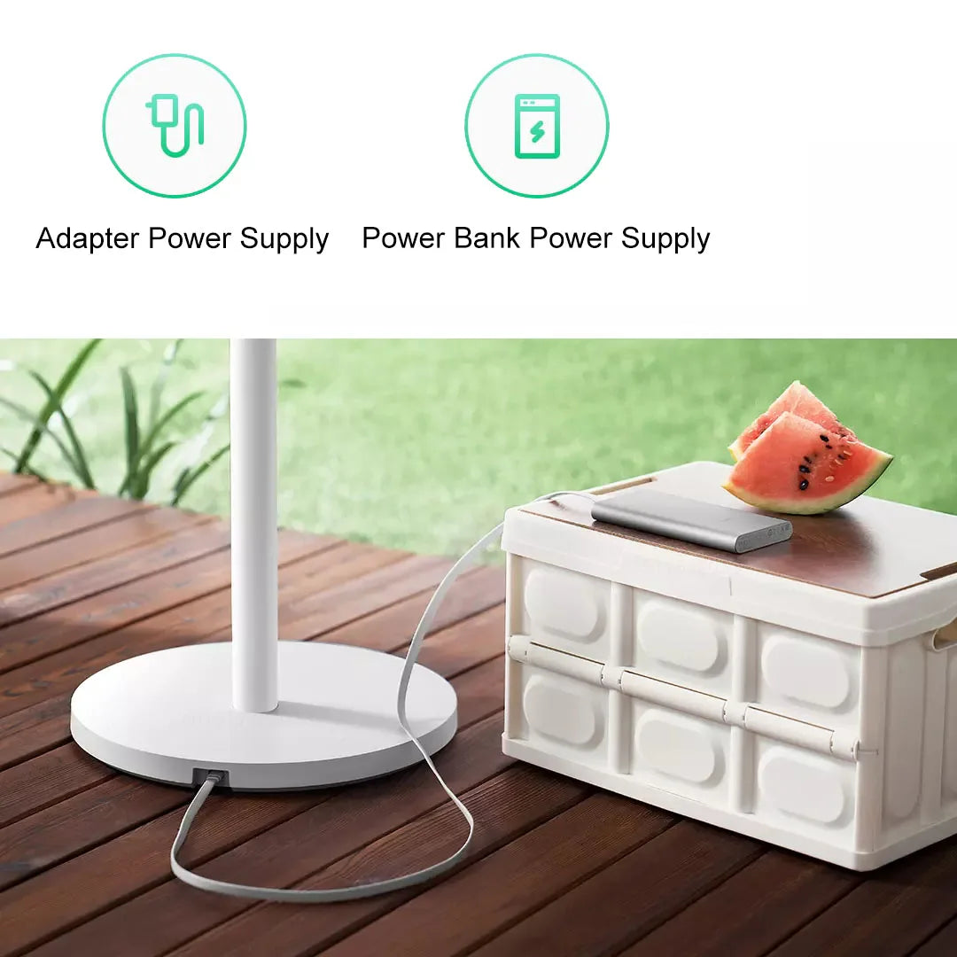 XIAOMI MIJIA Smart DC Inverter Floor Fan 1X Upgrade With 7-Blade,140° Wide-Angle Airflow,Low 25.6dB Noise,Wired Fan With Adapter