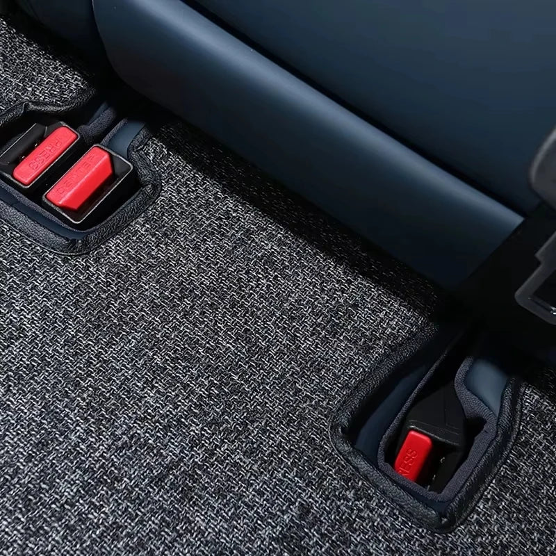 For BYD Atto 3 / Yuan Plus Tang Han Dolphin EV 2022 2023 2024 Seat Covers, Linen Cushion Breathable Pad Car Seat Mat Protector