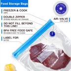 Vacuum Bags Reusable Food Vacuum Packaging Bags 10pcs Vacuum Sealing Storage Bags for Food Air Valve Bag Food Fresh Keeping Bags