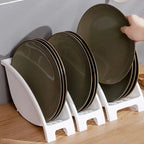 1PC Carbon steel Cabinet Shelves Plates and Dishes Storage Rack Bowl Cup Rack Multifunctional Organizer Kitchen Supplies Holder