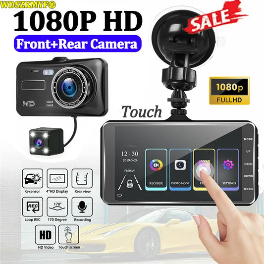 1080P Dual Dash Cam for Cars