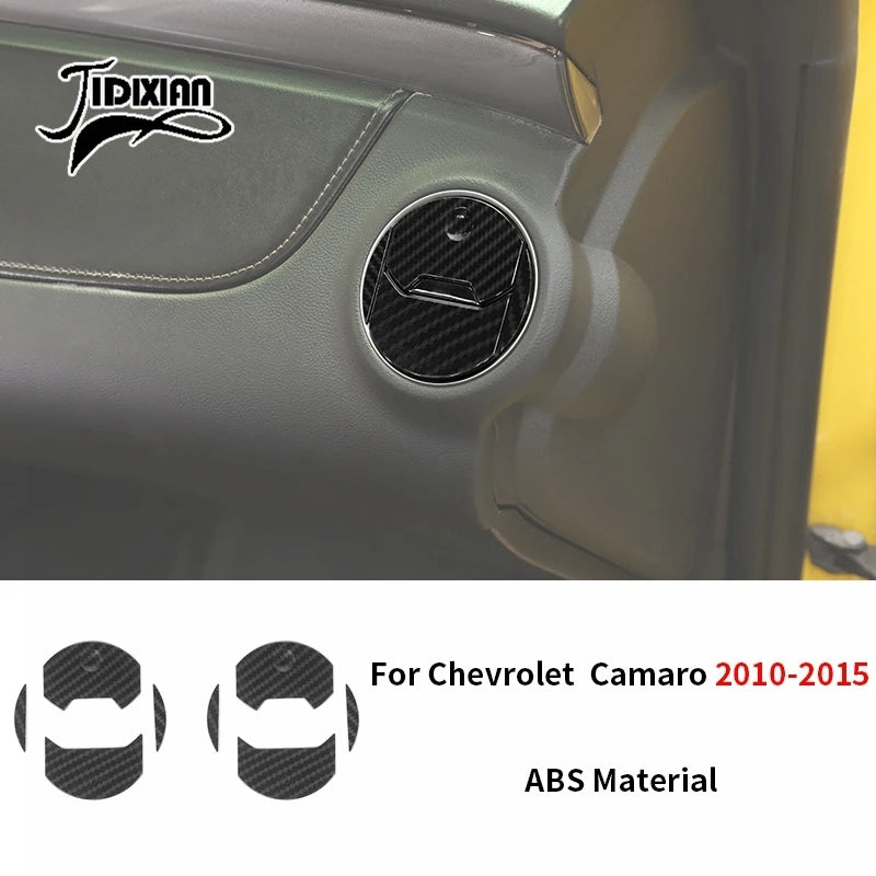 JIDIXIAN fit for Chevrolet Camaro 2010 2011 2012 2013 2014 2015 Car Interior Exterior Decoration Cover Carbon Fiber Accessories