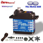 Waterproof IP66 Servo 35kg/40kg/55kg/60kg/70kg All Steel Helical Gears Digital Servo For RC 1/8 1/10 Rc Toy Car Accessories