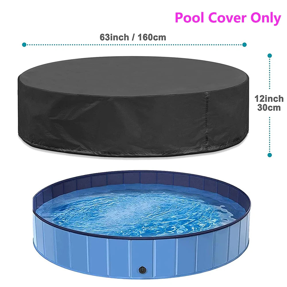 Portable Dog Swimming Pool - Pet Bathing & Grooming Tub