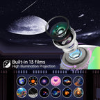 Galaxy Projector Night Light 13 in 1 Constellations Planetarium Star Projector  Ceiling Space Planets Projector Living Room Deco