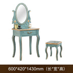 FG11American dresser retro Mediterranean style end of bed with mirror beauty table and chairs European style