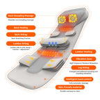 Full Body Heated Massage Mat with Airbag & Vibration for Neck & Lumbar
