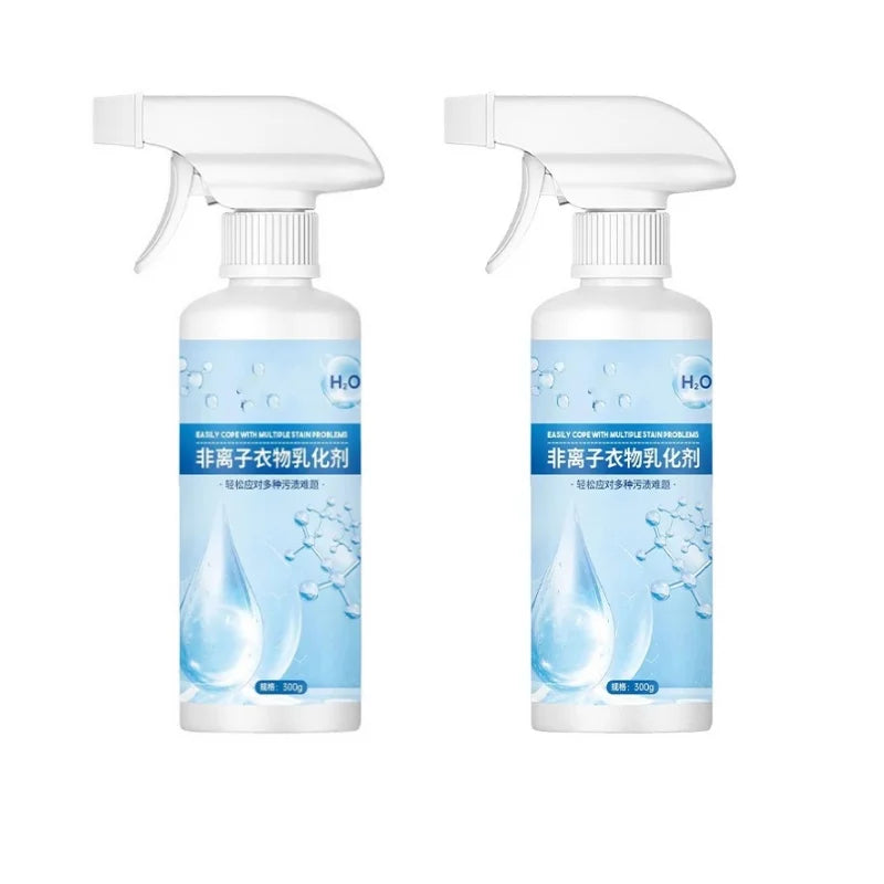 Oil Stain Cleaning Fluid Percarbonate Soda Liquid Detergent Ionic Emulsifier Stain Treater Spray Fabric Rust Remover Baking Home