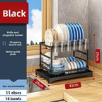 Kitchen sink, tableware, dish storage rack, household dish rack, knife holder, drain rack, water filter bowl holder