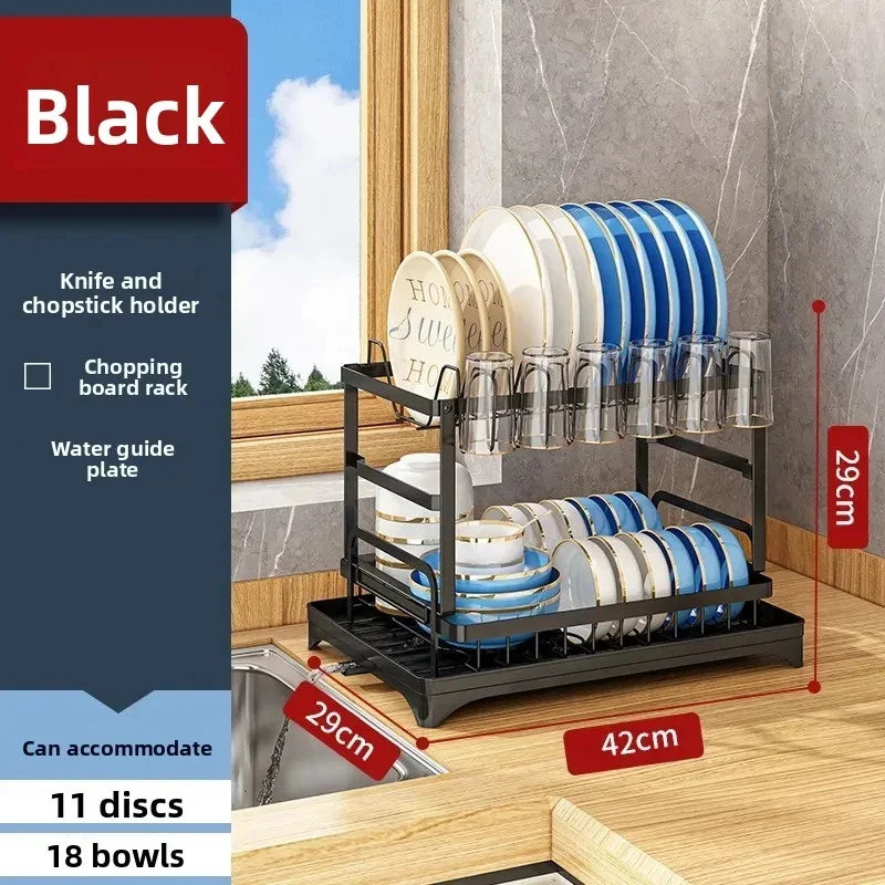 Kitchen sink, tableware, dish storage rack, household dish rack, knife holder, drain rack, water filter bowl holder