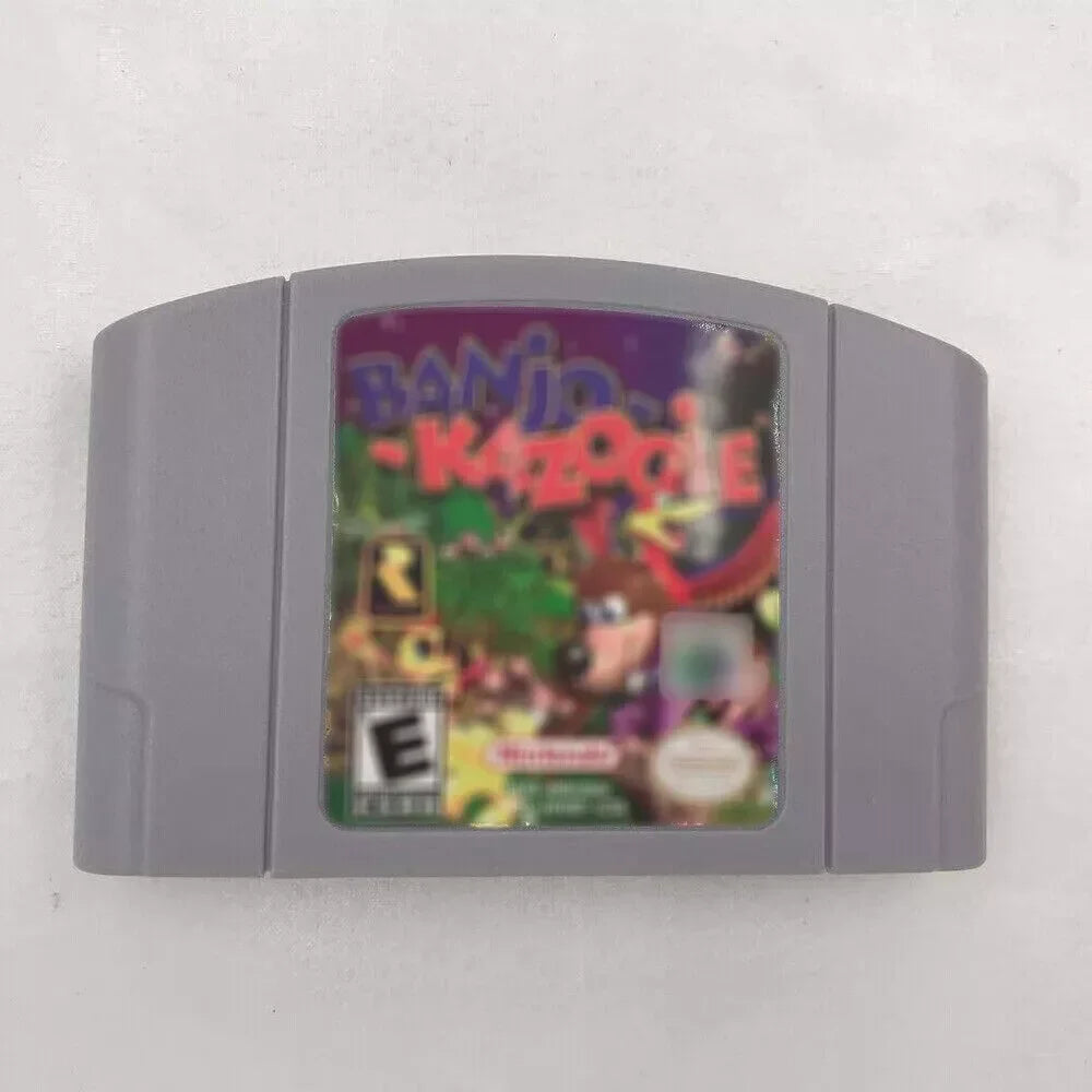 N64 64-Bit Game Cartridge | Super Bros. Series Compatible