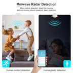 Tuya WiFi Zigbee Human Presence Sensor MmWave Radar Detector With Luminance Sensor For Smart Home Replace PIR Sensor