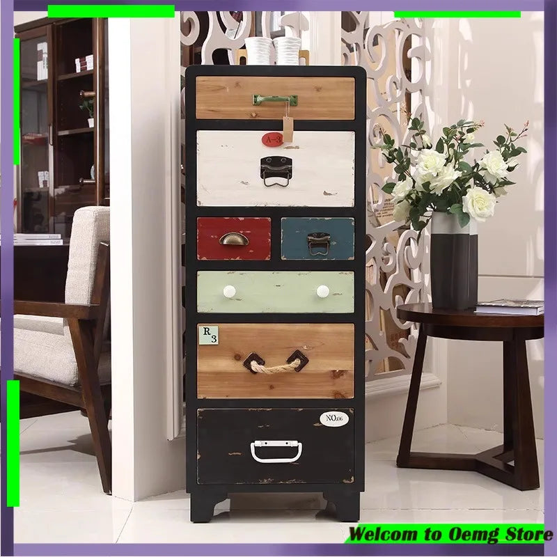 Craft Organizer Living Room Cabinet Knobs Open Storage Display Cabinet House Entryway Mueble Recibidor De Entrada Home Furniture