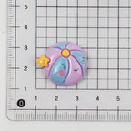 10/100pcs Cartoon Beach Umbrella Slippers Series Decorated Flatback Resin DIY Cabochon Crafts Supplies Hair Clips Decor Material