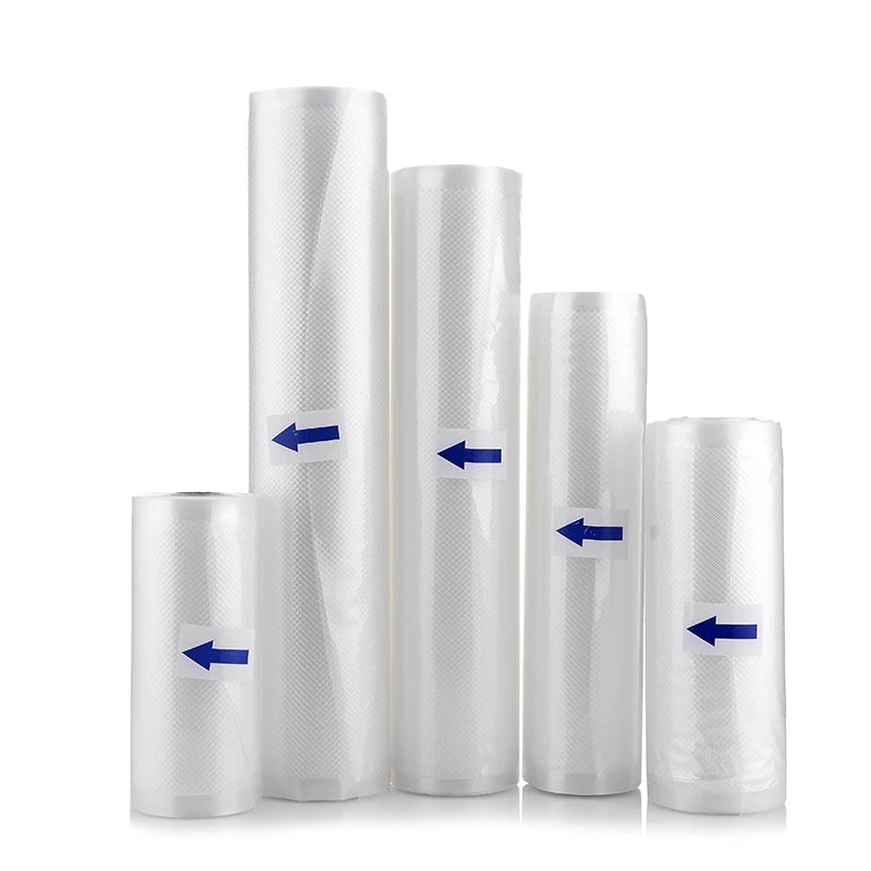 Household Food Saver Vacuum Bag Storage Bags Machine Film Sealer Vacuum Packer Saran Wrap Food Fresh Long Keeping 1 Roll