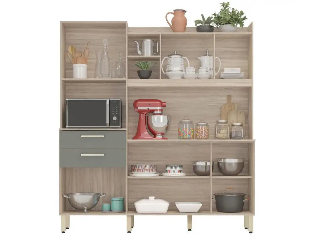 Demóbile Select 2 Drawers Compact Kitchen