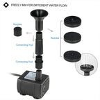 Decdeal Solar Powered Water Pump