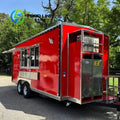Modern Mobile Kitchens Food Trailer Truck Concession Catering Caravan with Snack and Chip Applications