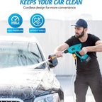 Car Wash Water Gun Washer Spray Nozzle High Pressure Cleaner for Car Home Garden Cleaning Washing Machine for Makita 18V Battery
