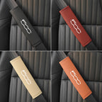 Car seat belt cover for Fiat 500 Breathable shoulder pad Driver shoulder care for adults and children car accessories interior