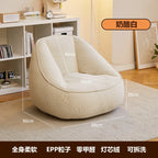 Bean Bag Lazy Corduroy Comfortable Sofa Single Bed Tatami Bedroom Balcony Casual Lightweight Small Sofa Living Room 2024 New