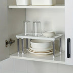 1pcs/Retractable kitchen rack under sink cabinet household layered dishes seasoning bottle finishing storage rack