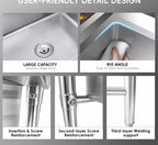 Custom Stainless Steel Kitchen Work Table Commercial Food Prep Table for Restaurant Hotel Kitchen Use