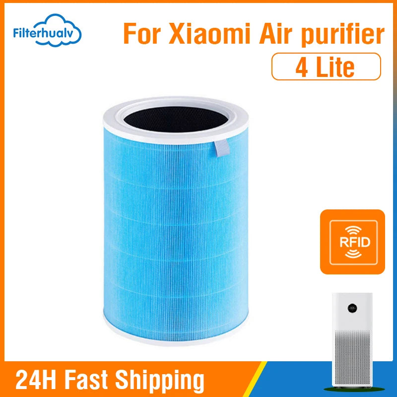 Hepa Filter For Xiaomi Purifier 4 Lite  Activated Carbon Filter 4 Lite For Xiaomi Air Purifier 4 Lite Xiaomi H13 4 Lite Filter