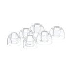 FiiO HS20 Transparent Earphone Cover Liquid Silicone Ear Tips Eartips 3pairs Bass Boost Customize EarTips LFGB Authentication