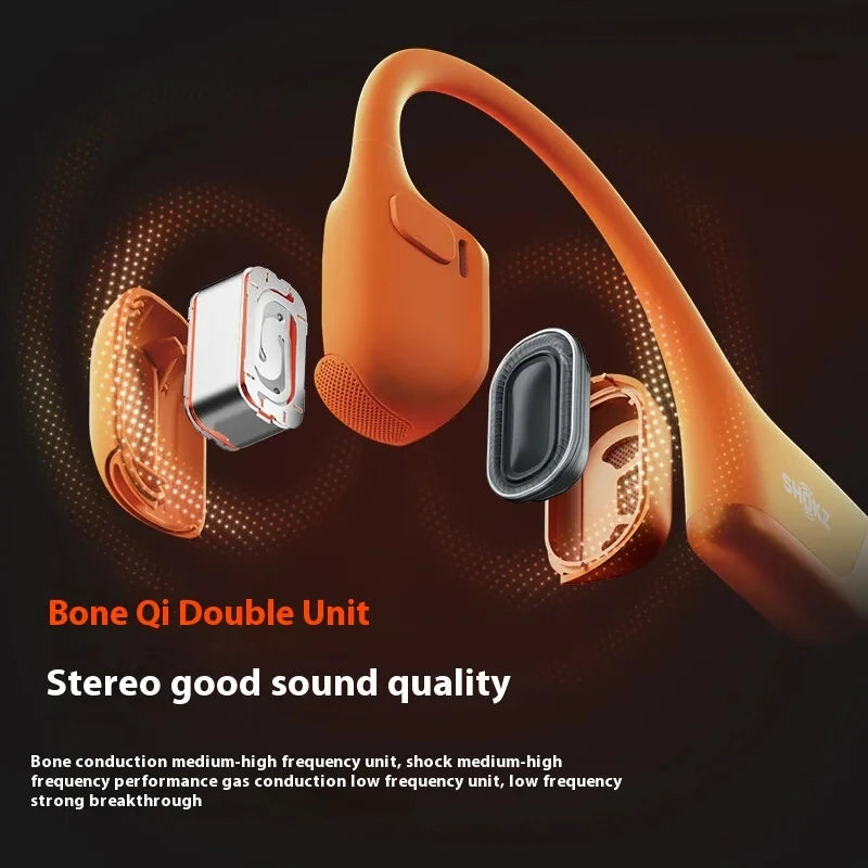 Original SHOKZ OpenRun Pro 2 S820 Bone Conduction Earphone Kipjoge Jointly signed Wireless Bluetooth Waterproof Sports Open Ear